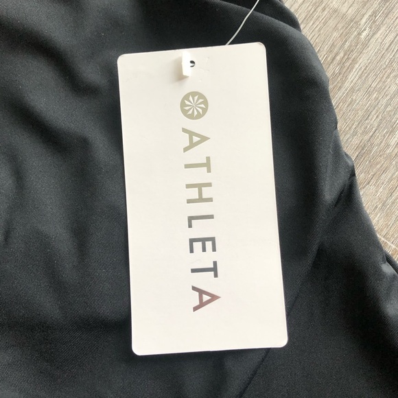 New With Tags Black Maldives Athleta Tankini Top - 34B/32C - Picture 14 of 15